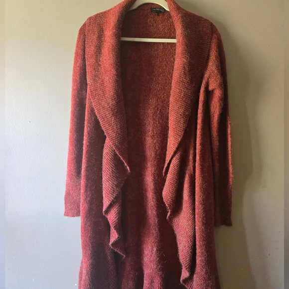 The Limited Rust Open Front Cardigan - Picture 1 of 2